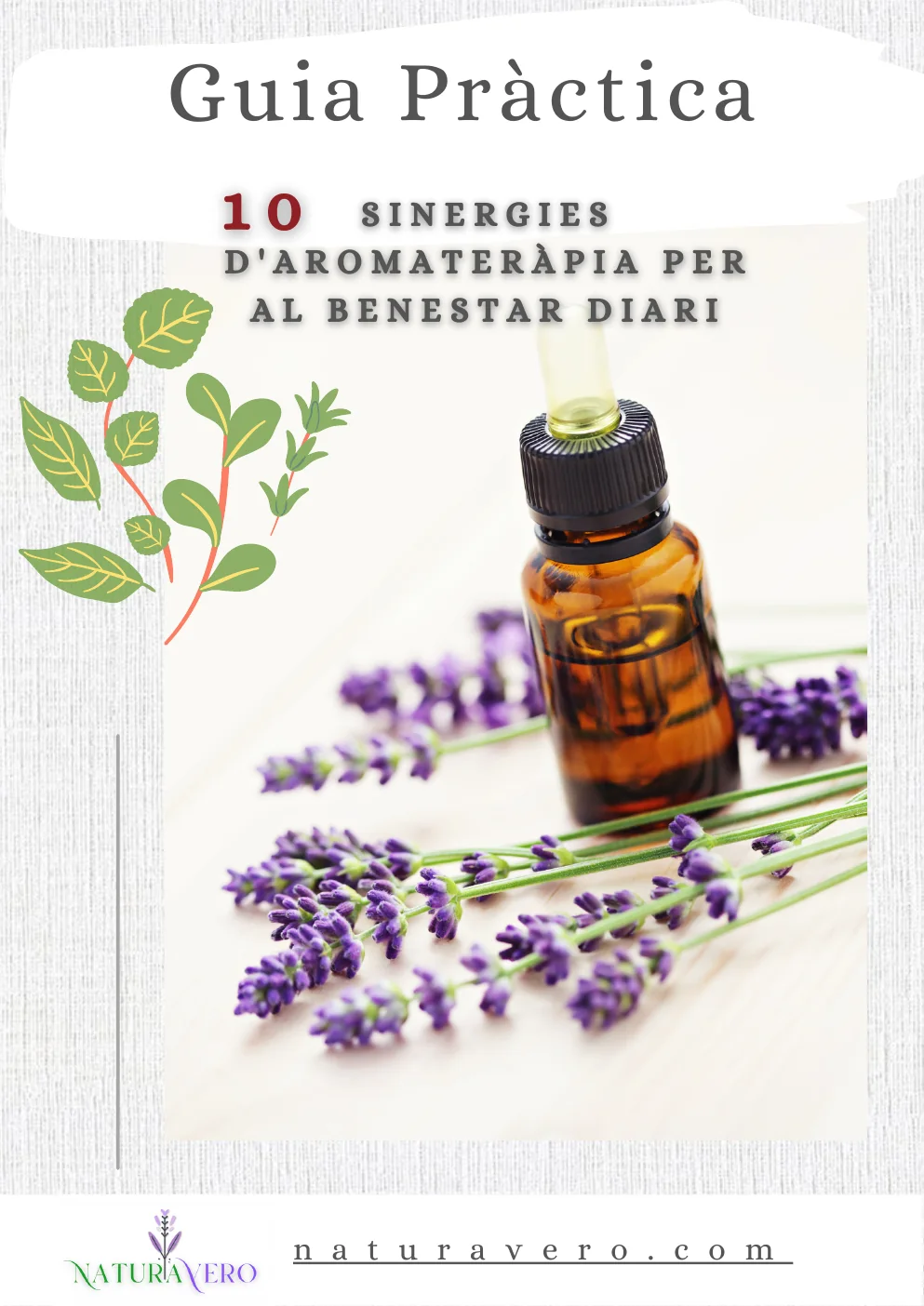 Portada de la guia pràctica d’aromateràpia