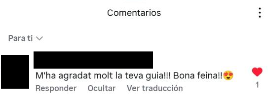 M’ha agradat molt la teva guia!!! Bona feina!!😍